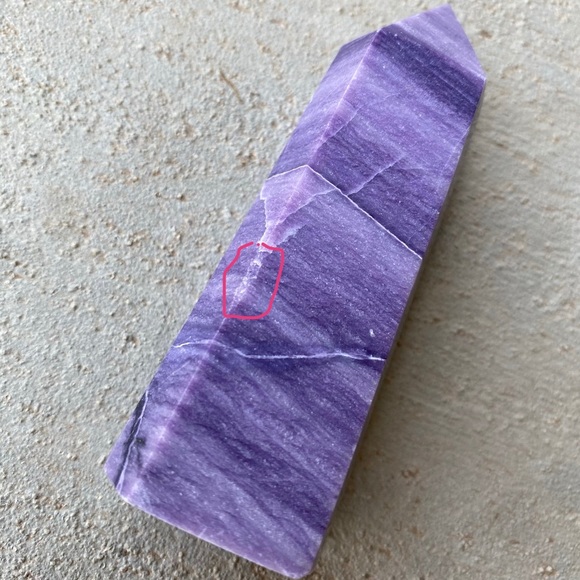 Velvet/compressed fluorite point - Picture 6 of 6